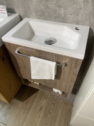 Тумба для ванної з умивальником підвісна Ion 500 Fancy Marble