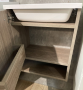 Тумба для ванної з умивальником підвісна Ion 500 Fancy Marble