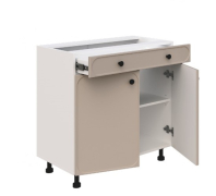 Тумба нижня Н80ДШ Lux кухня Сью Світ Меблів