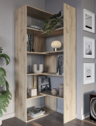 Стелаж Піксель 1 дуб білий Світ Меблів