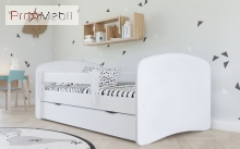 Кровать детская Коколино белая 90x200 Embawood