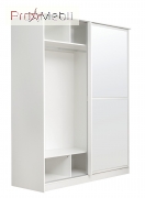 Шафа-купе Аледо біла 120 Embawood