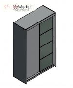 Шафа-купе Маріо 140 дуб тахо Gerbor