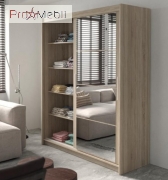 Шафа-купе Маріо 140 дуб сонома Gerbor