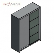 Шкаф-купе Марио 160 дуб тахо Gerbor