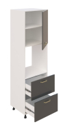 Пенал 60 ДШ Lux L/R (h-720) кухня Ліона Світ Меблів