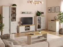 Вітрина висока 1D1W1S Soretto Mebel Bos