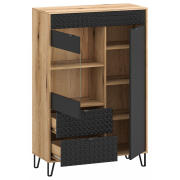 Витрина 1D1W2S Bellano Mebel Bos
