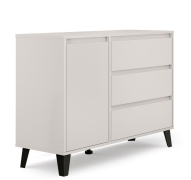 Комод 1D3S Borg кашемір Mebel Bos