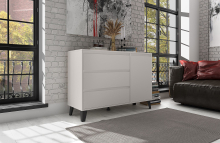 Комод 1D3S Borg кашемір Mebel Bos