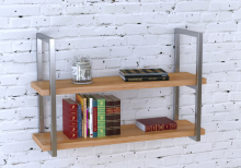 Полка PL-2-92 см серая Loft Design