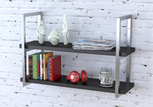 Полка PL-2-92 см серая Loft Design