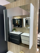Дзеркальна шафа в ванну кімнату Noa 450 Fancy Marble