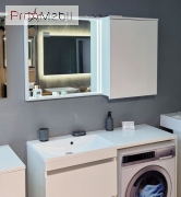 Дзеркальна шафа в ванну кімнату Jamaica 1500 L Fancy Marble