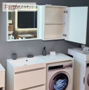 Дзеркальна шафа в ванну кімнату Jamaica 1500 L Fancy Marble
