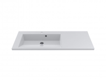 Тумба для ванної з умивальником підвісна Cyprus 1250 L Peggy Fancy Marble