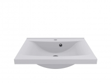 Тумба для ванної з умивальником підвісна Borneo 600 S Lucia Fancy Marble