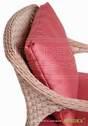 Крісло зі штучного ротанга Осмо Pradex