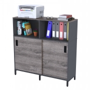 Тумба офисная LS-1200-1200 антрацит Loft Design