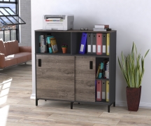Тумба офисная LS-1200-1200 антрацит Loft Design