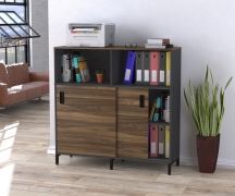 Тумба офисная LS-1200-1200 антрацит Loft Design