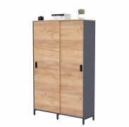Шафа офісна LS-1200-1900 антрацит Loft Design