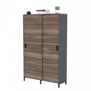 Шафа офісна LS-1200-1900 антрацит Loft Design