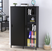 Шафа офісна LS-1200-1900 антрацит Loft Design