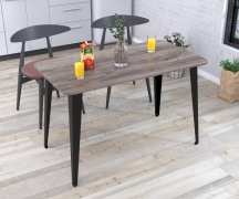 Стіл обідній Лінда заокруглені кути 120-65 Loft Design