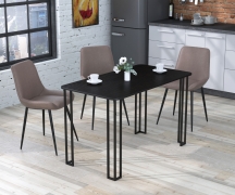 Стол обеденный Сквер закругленные углы 120-65 Loft Design