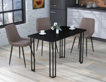 Стіл обідній Сквер заокруглені кути 120-65 Loft Design