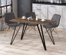 Стол обеденный Лима прямые углы 120-65 Loft Design