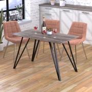 Стол обеденный Лима прямые углы 120-65 Loft Design
