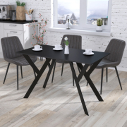 Стіл обідній Ішла прямі кути 120-65 Loft Design