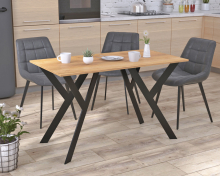 Стол обеденный Ишла прямые углы 120-65 Loft Design
