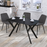 Стіл обідній Ішла заокруглені кути 120-65 Loft Design