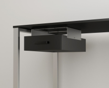 Одинарный навесной ящик для стола BX-1 серый Loft Design