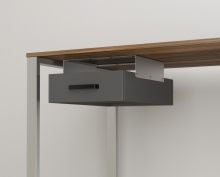 Одинарна навісна шухляда для столу BX-1 сірий Loft Design