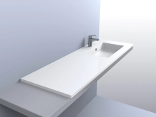Умивальник Linda 1500 R Matt Fancy Marble