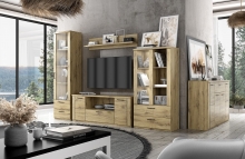 Вітрина низька 1W2S Doorset Mebel Bos