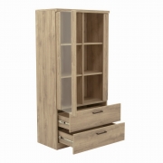Вітрина низька 1W2S Doorset Mebel Bos
