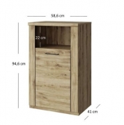 Тумба 1D Doorset Mebel Bos