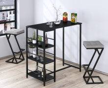 Барный стол со стеллажом BSS-110 Loft Design