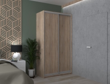 Шафа-купе Сіті Лайт 120/60 дуб сонома 2 ДСП Doros