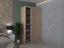 Шафа-купе Сіті Лайт 120/60 дуб сонома 2 ДСП Doros