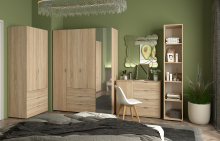 Шафа платтяна Гелар дуб сонома 2 ДСП Doros