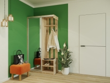 Передпокій City One Door дуб сонома Doros