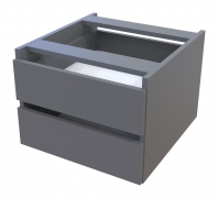 Блок шухляд в шафу-купе G-Caiser 220 графіт Doros