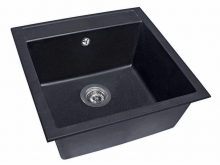 Кухонна мийка Bodrum 510 black Miraggio