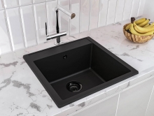 Кухонна мийка Bodrum 510 black Miraggio